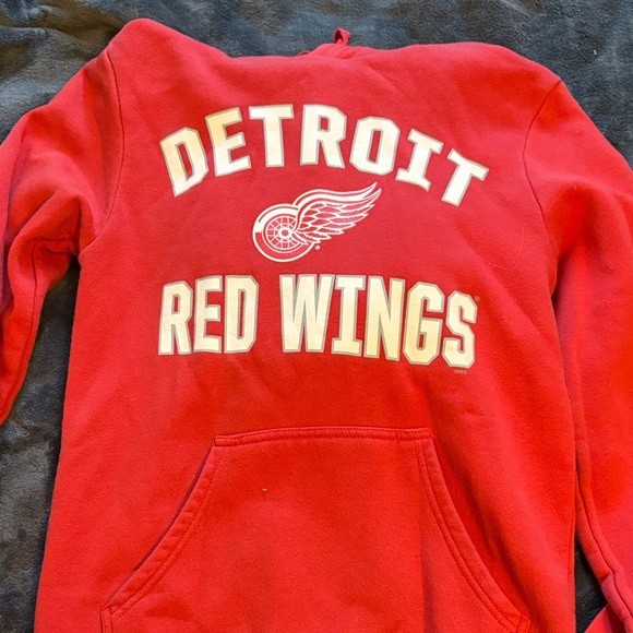 Tops - Detroit Red Wings Red Hoodie